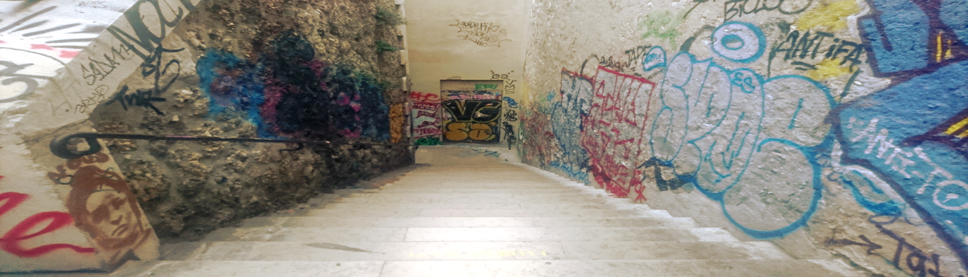 Escaliers de la rue Saint Antoine